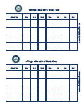 seattle mariners behavior chart